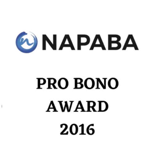 NAPABA Pro Bono Award 2016